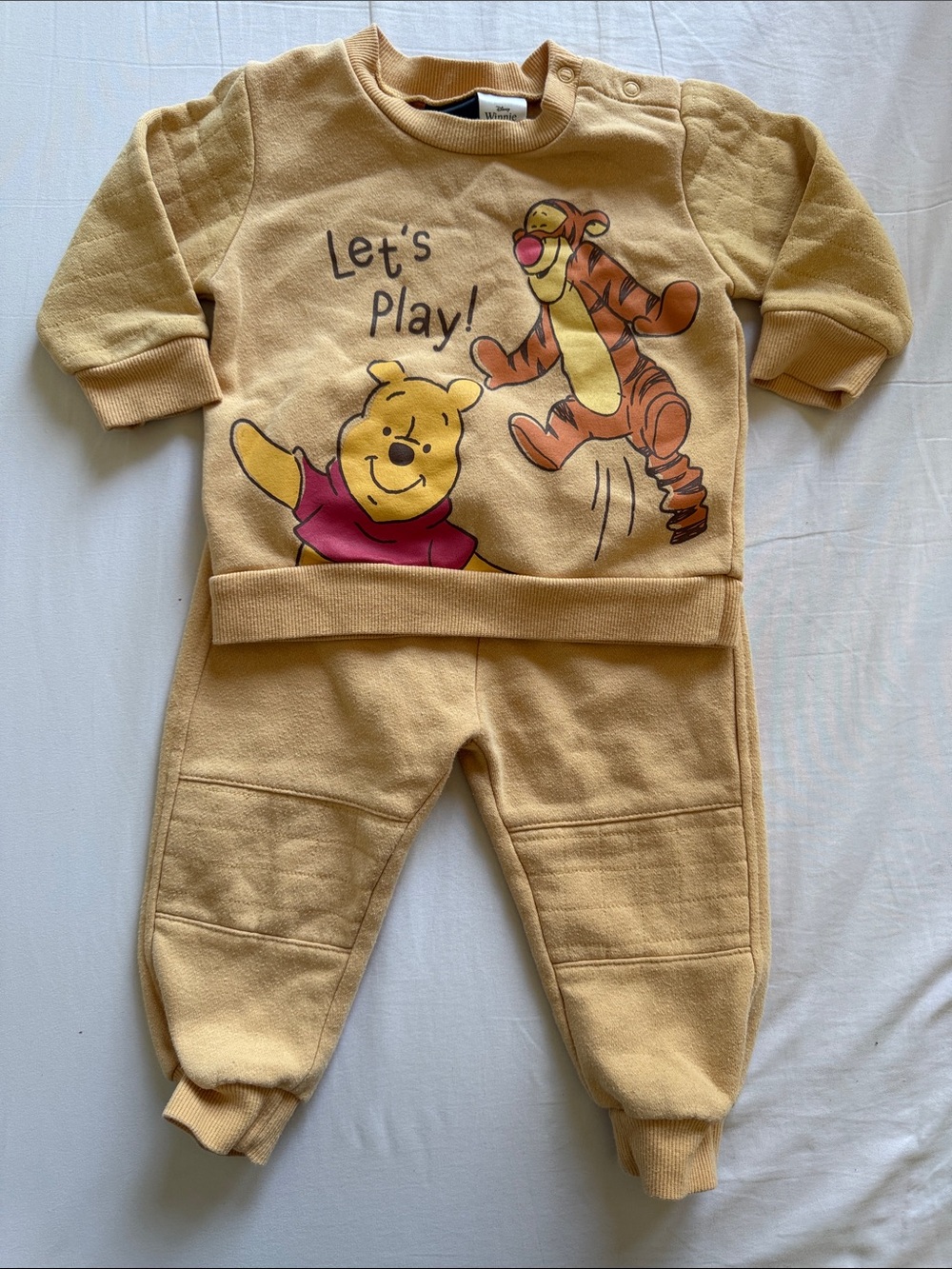 2 piece Winnie the Pooh 'Let's Play' Cozy Sweatshirt & Joggers set